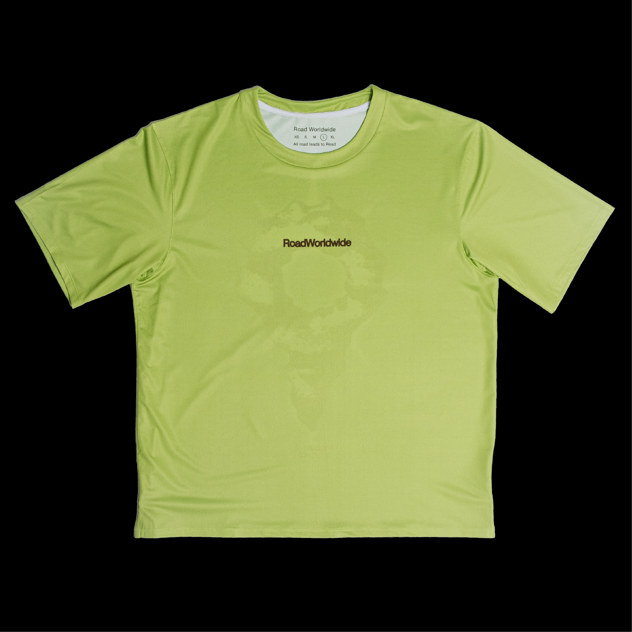 'Earth Pin' Tech T-Shirt - Green