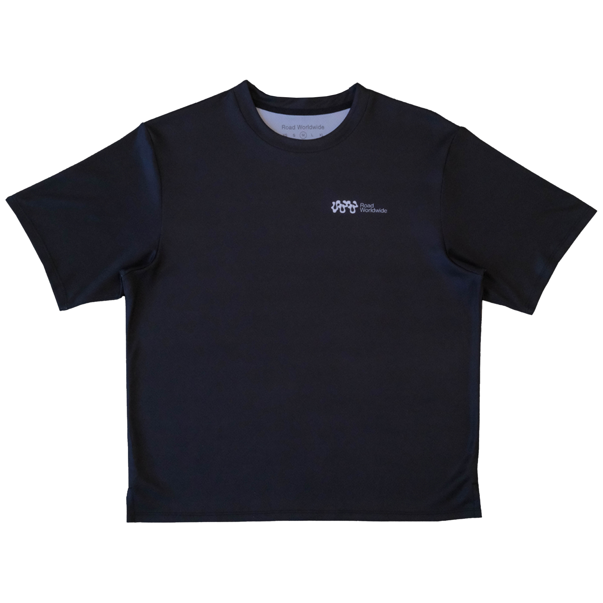 'Road' Tech T-Shirt - Black